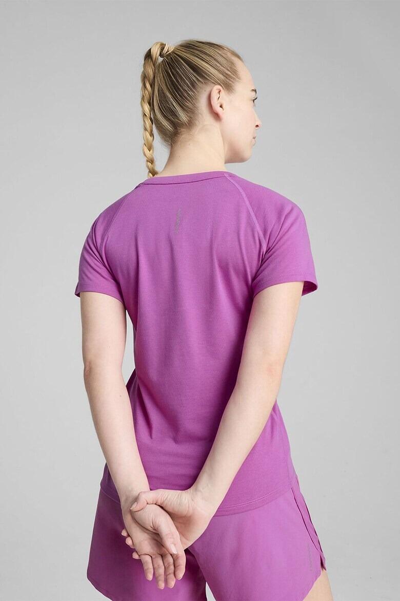Camiseta de corrida feminina PUMA Run Velocity Tee Tri-Blend 3/5