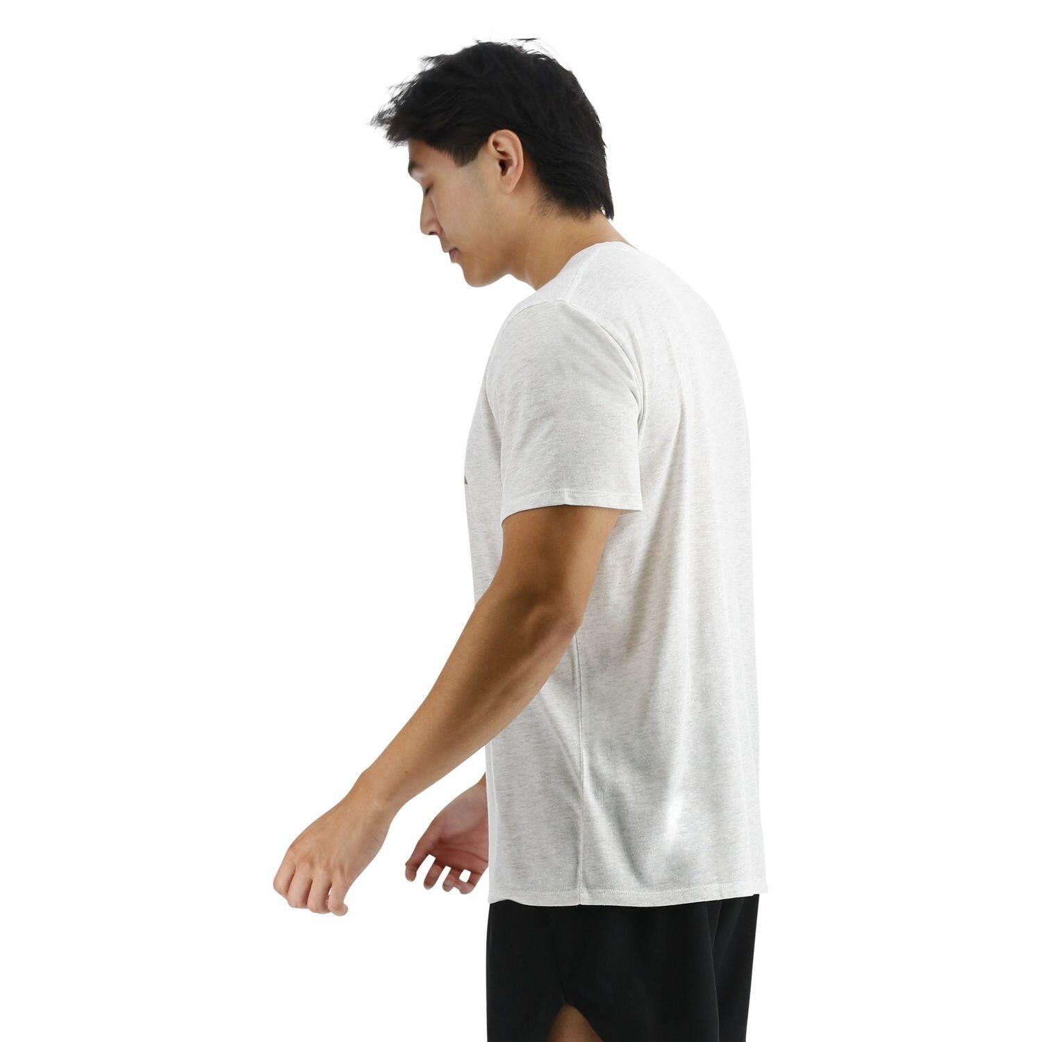TSHIRT  BIG LOGO TRIBLEND USSTMC3A  PANNA 3/5