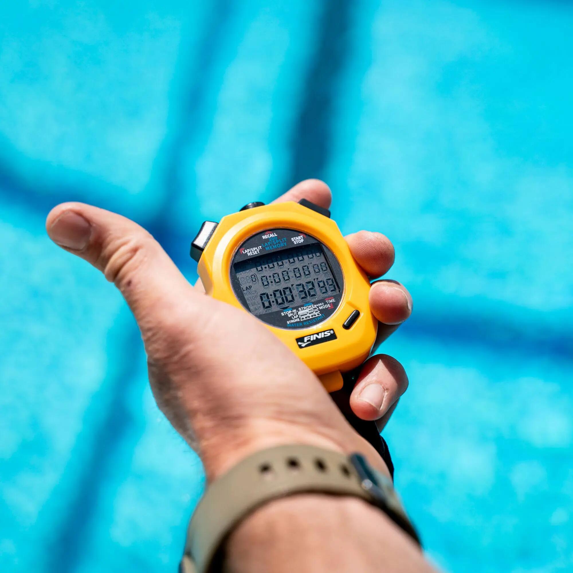 Finis 3x300m Stopwatch | Yellow 2/2