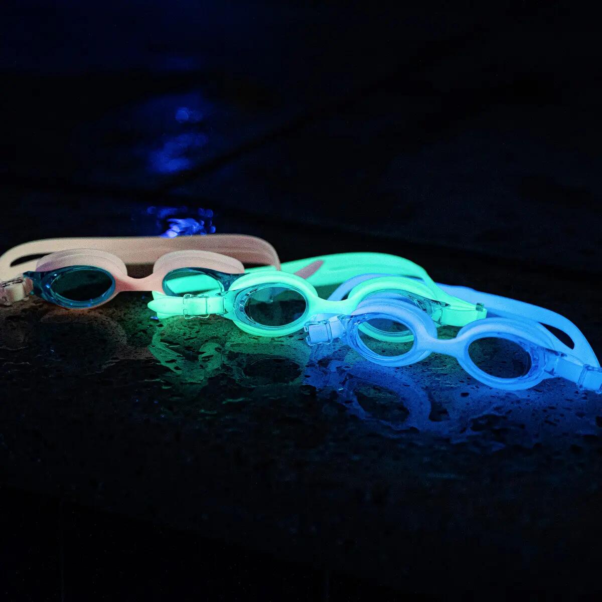 Finis Flowglow lunettes de natation enfants, luminescentes, bleu 4/4