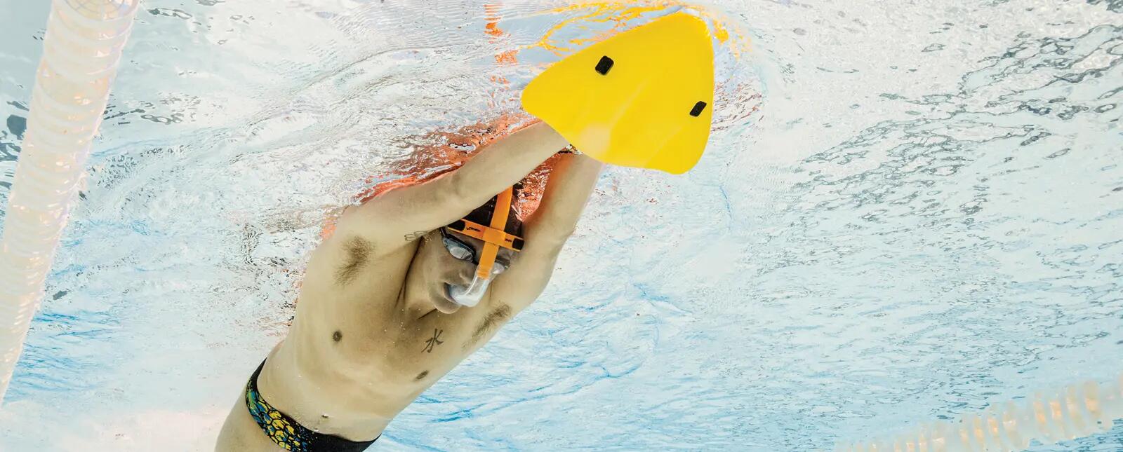 Finish Alignment Kickboard | Yellow 2/3