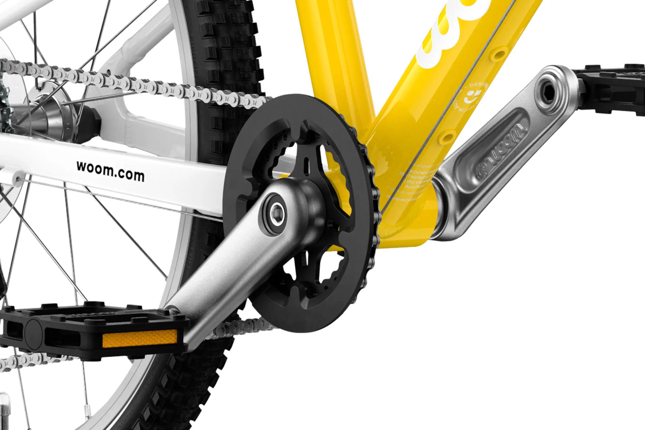 Rower dziecięcy woom GO 4 vibrant yellow 5/6
