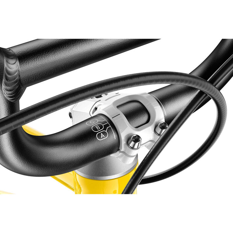 Bicicleta copii Woom 2 Go cu roti 14" galben Vibrant Yellow