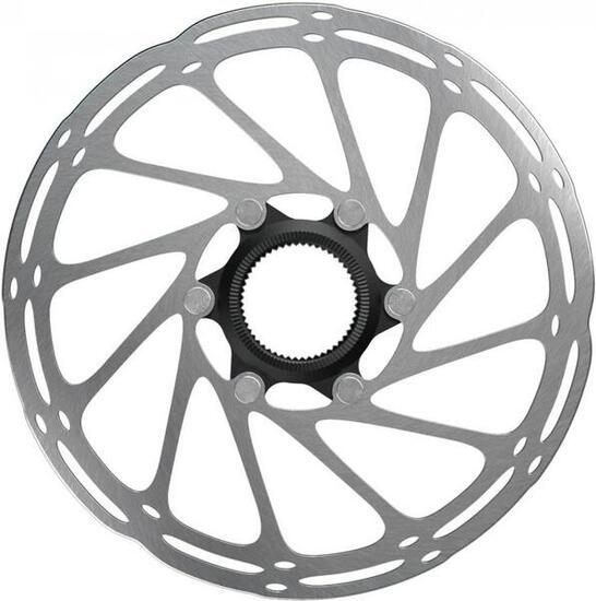SRAM remschijf Centerline A2 200 mm zwart, afgerond, CenterLock - stil...