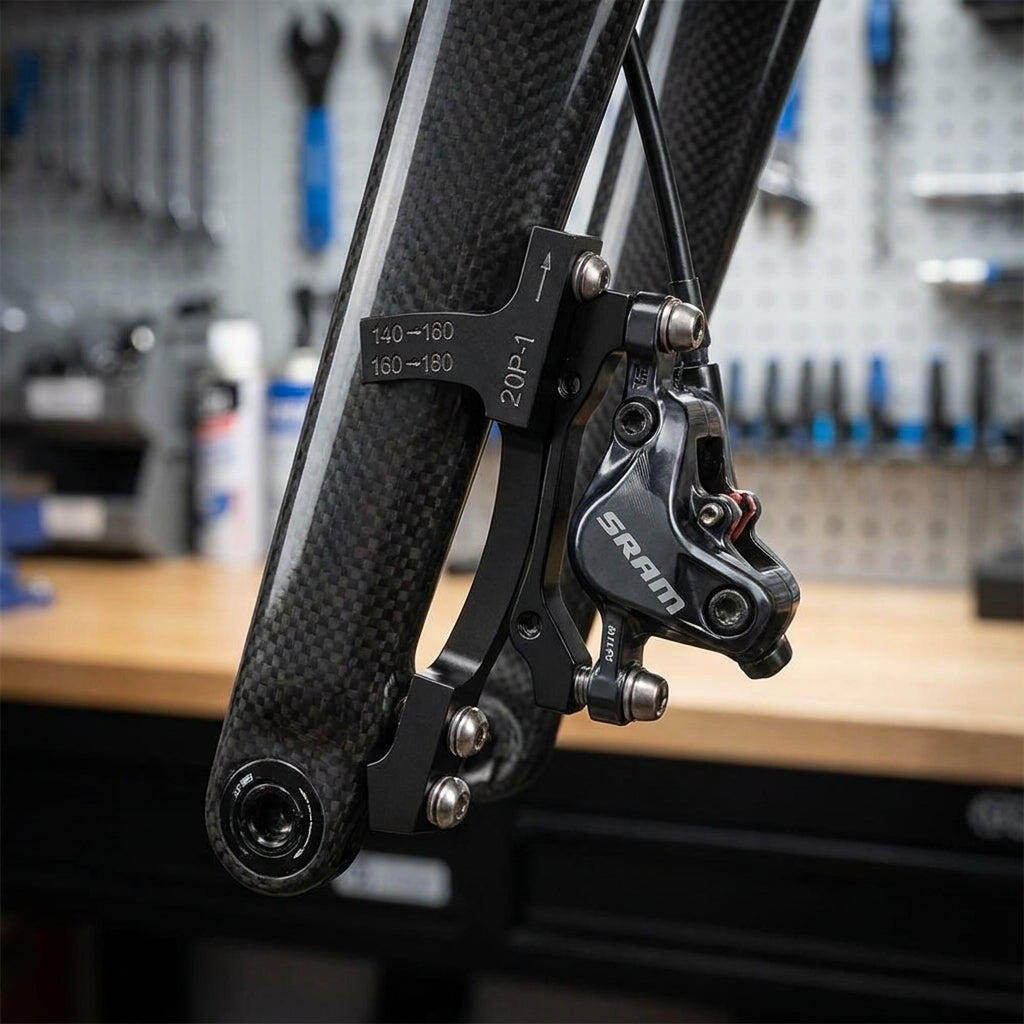 Adapter hamulca tarczowego SRAM Post Mount 160/180 mm, czarny 2/2