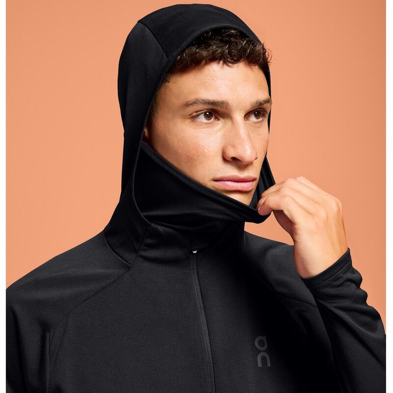 Cloud - jacheta vreme rece barbati cu fermoar si gluga Climate Zip Hoodie - neg…