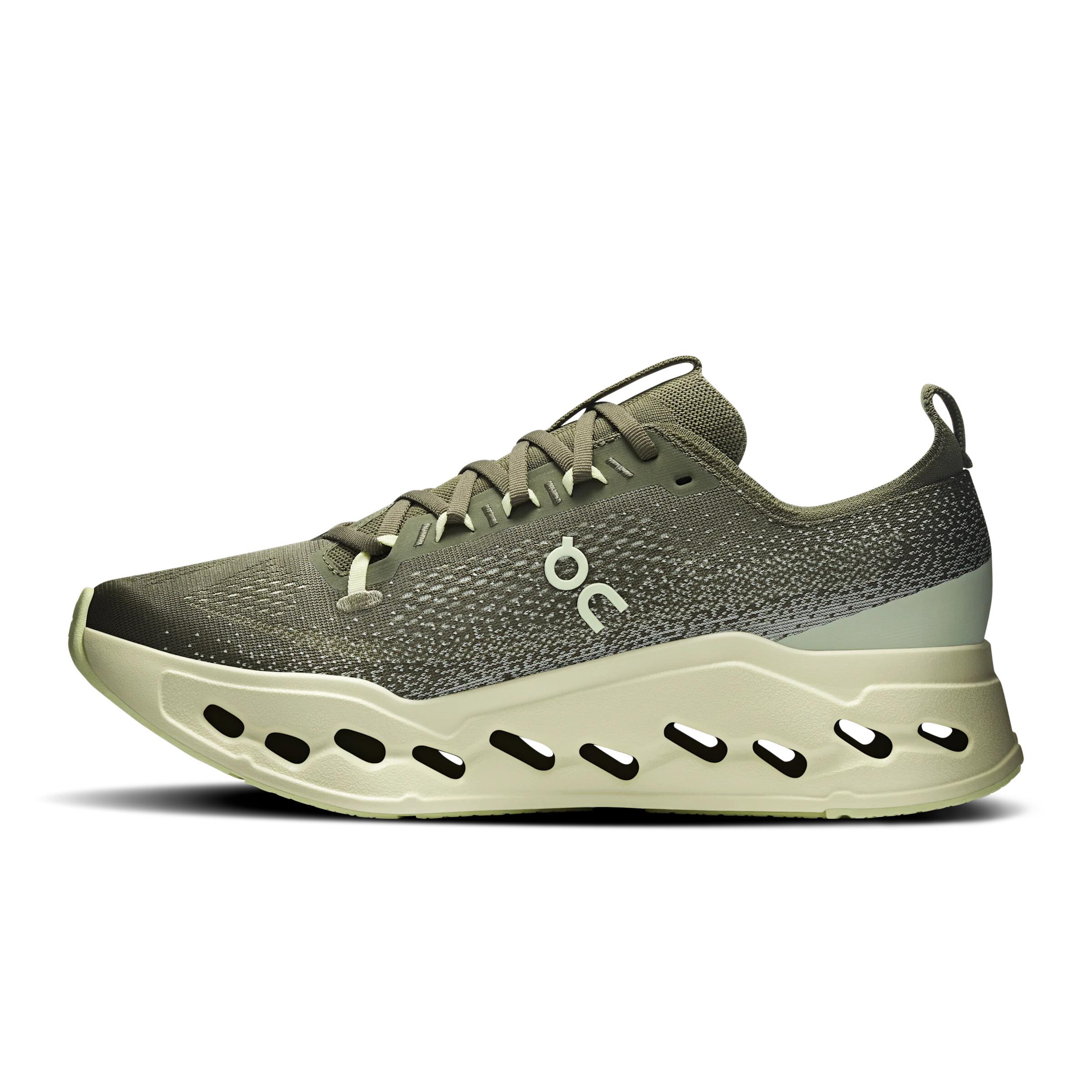 On Cloudsurfer Max Olive - Baskets homme pour marche sportive 4/5
