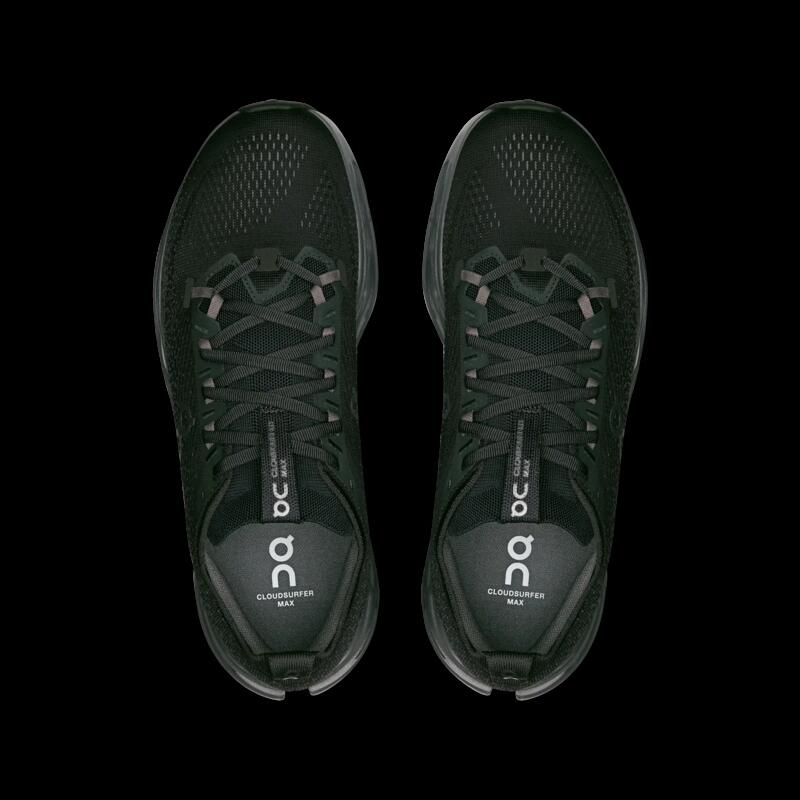 Pantofi alergare On Cloudsurfer Max Wide - amortizare maximă - Black | Eclipse