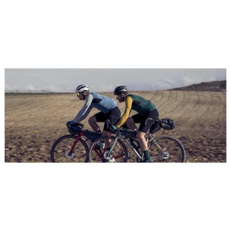 Pantaloni scurti ciclism pentru barbati HELIOS BibShort - negru