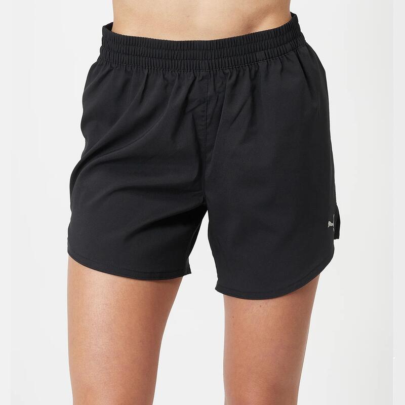 Pantaloni scurti pentru femei Run Favorite Woven 5 inch pants - negru
