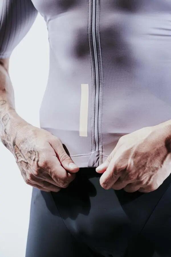 Z3R0D - costum barbati triatlon maneca scurta - TTSUIT Racer - cinder grey 5/5