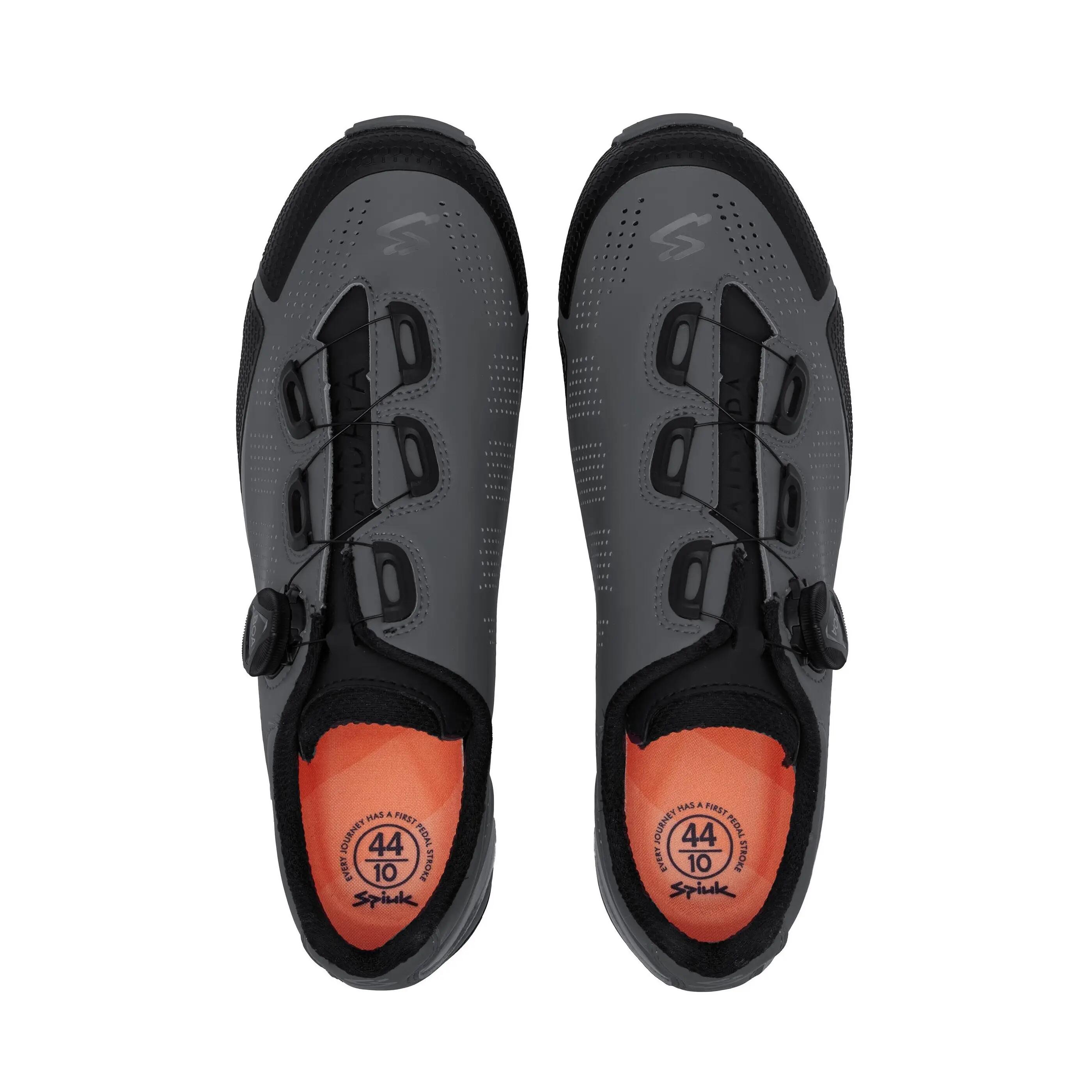 Pantofi ciclism MTB ALDAPA MTB shoes - gri inchis negru 5/5