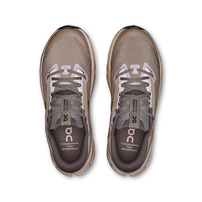 Pantofi alergare trail - Cloudsurfer Trail 2 WP W - Cinder | Desert