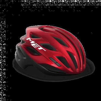 Met estro mips helm rood zwart 2022