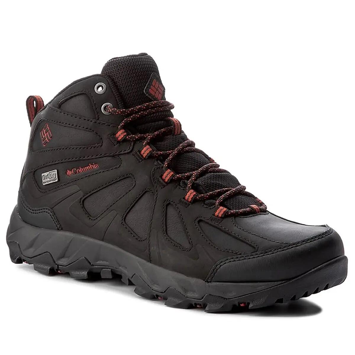 Ghete Barbati Columbia Peakfreak Xcrsn II Mid Leather Outdry - negru 2/5