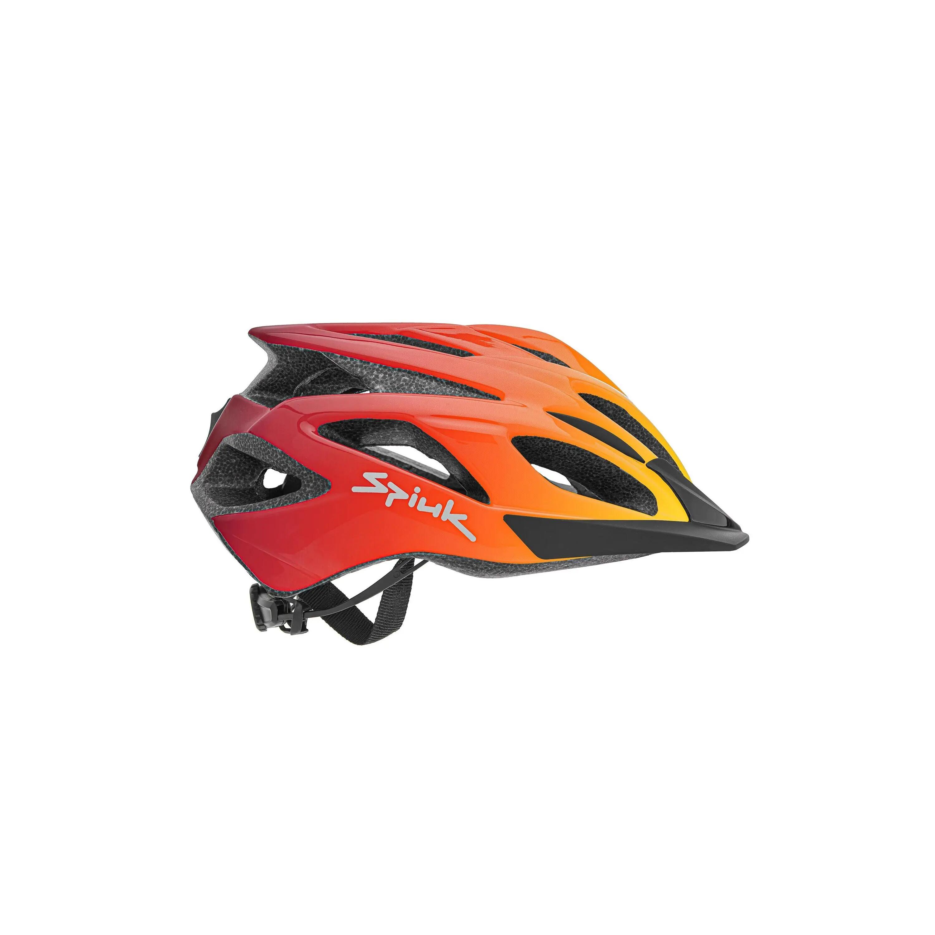 Casca ciclism TAMERA EVO helmet - portocaliu negru 3/4