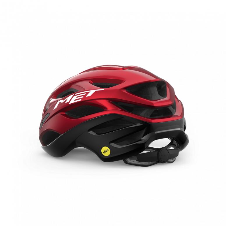 Casque MET Estro Mips Rouge Noir 3/7