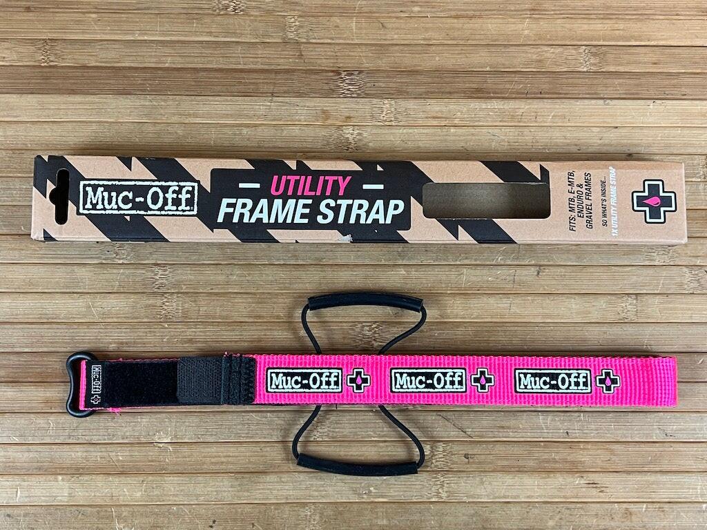 Muc-Off Lashing Strap Utility Frame Strap - GREEN 3/4