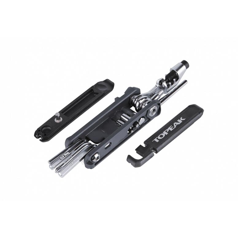 Set chei bicicleta Hexus-X multitool, 21 functii - negru argintiu