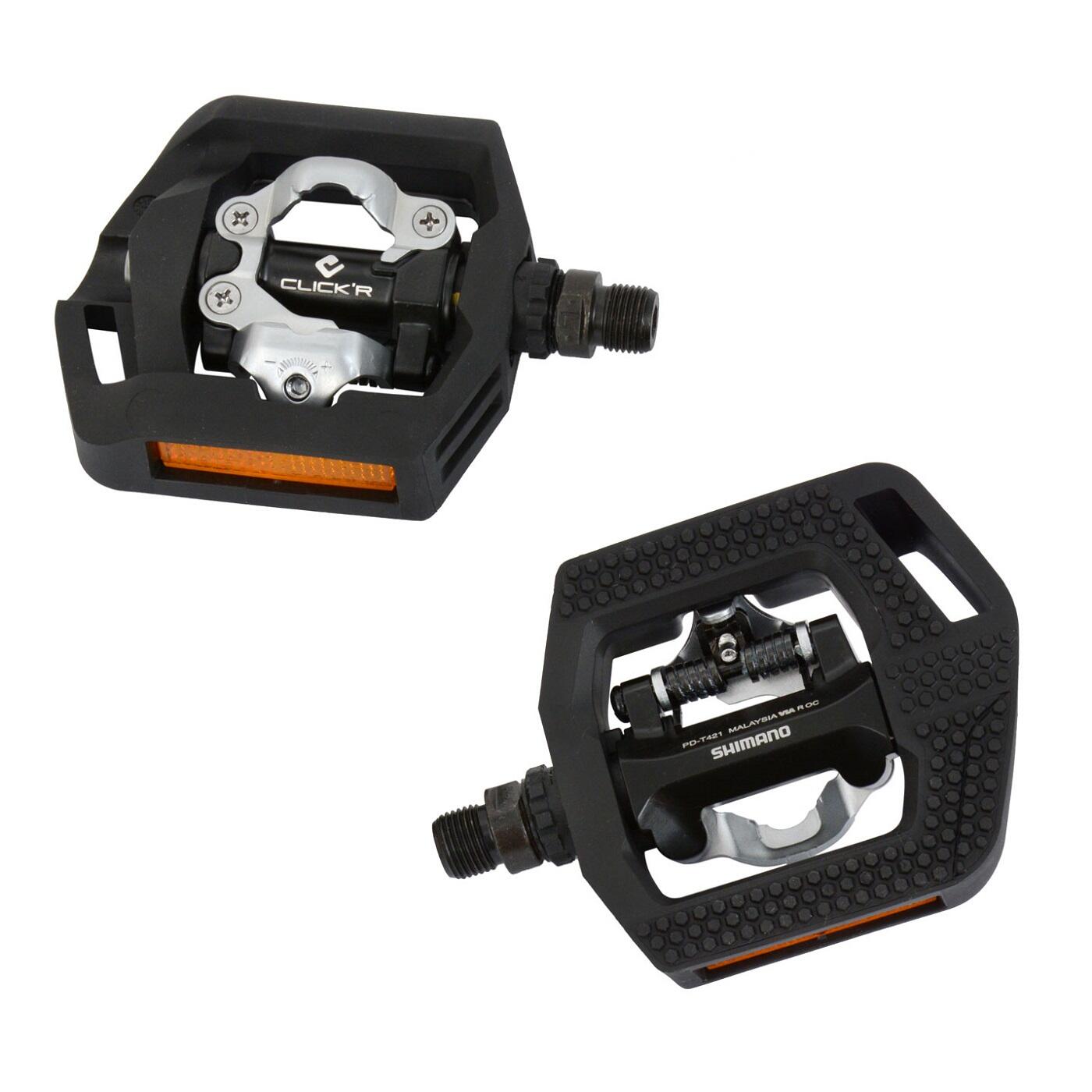 SHIMANO PD-T421 SPD MTB Pedals Black 5/5
