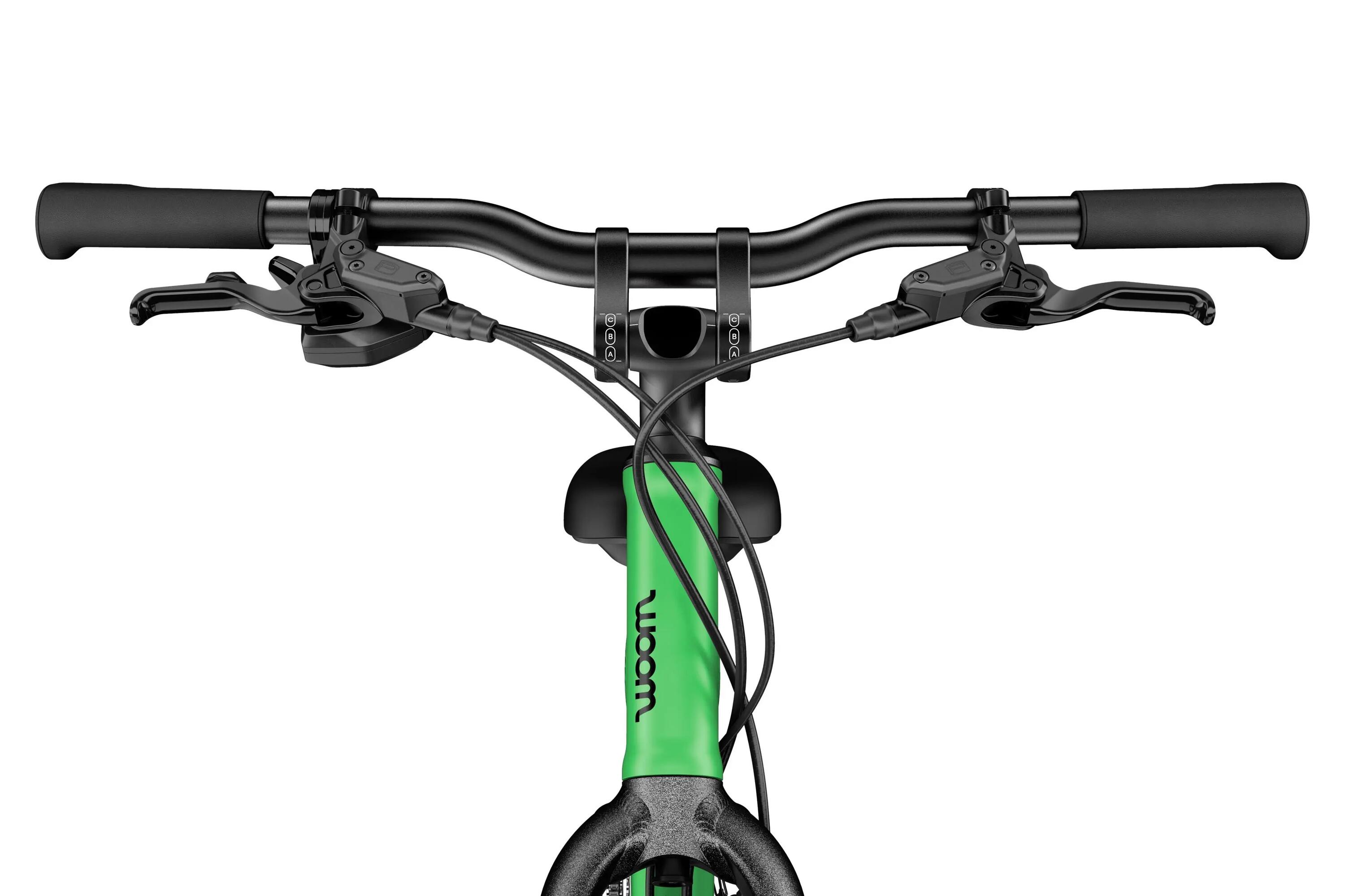 Bicicleta copii Woom 5 Explore cu roti 24" verde Jungle Green 4/7