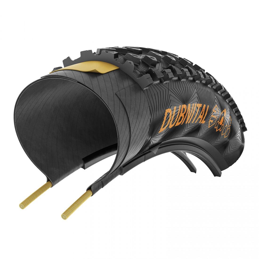 Cubierta DUBNITAL 29x2.20 Race Rapid Compound Tubeless Ready Continental 3/4