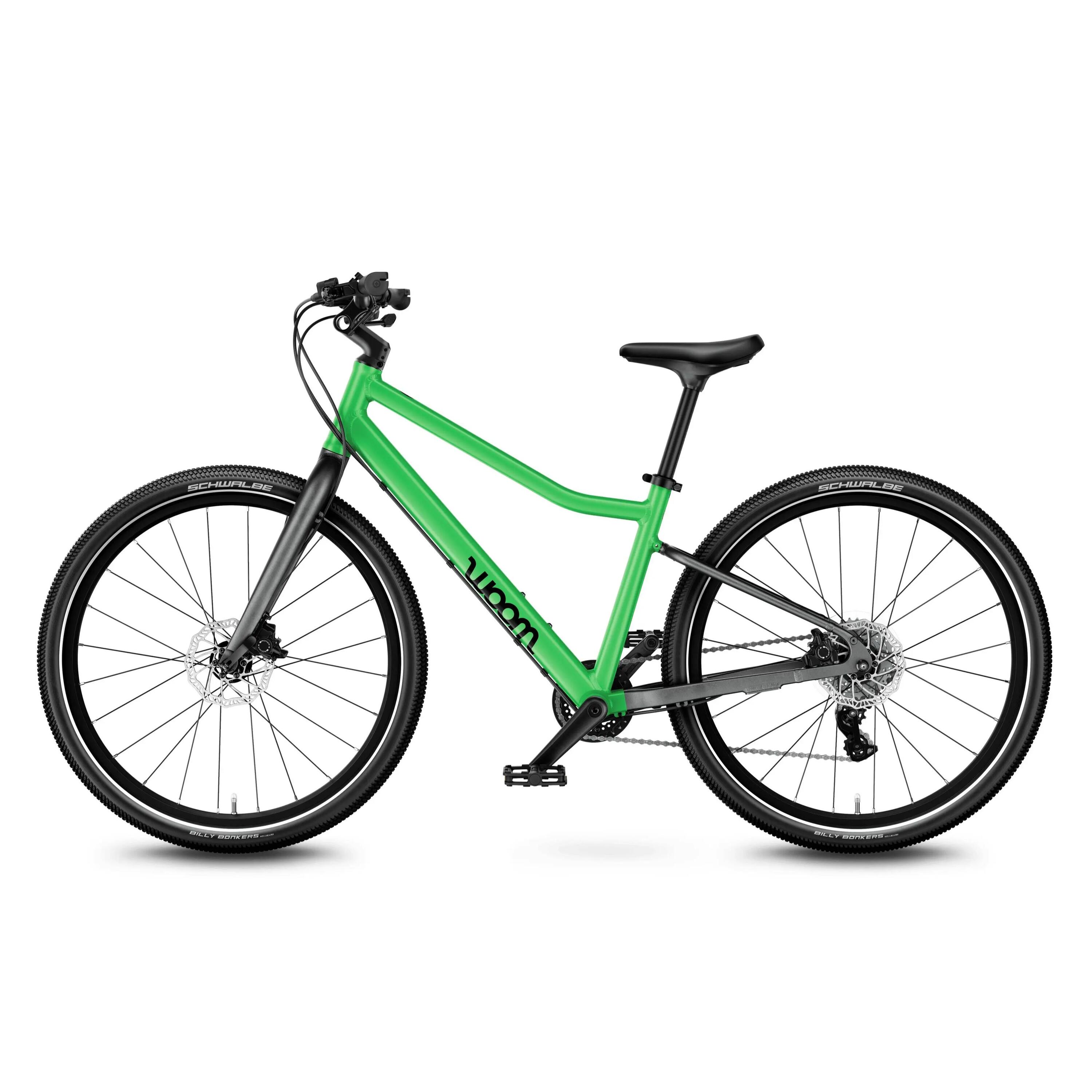 Bicicleta copii Woom 5 Explore cu roti 24" verde Jungle Green 3/7