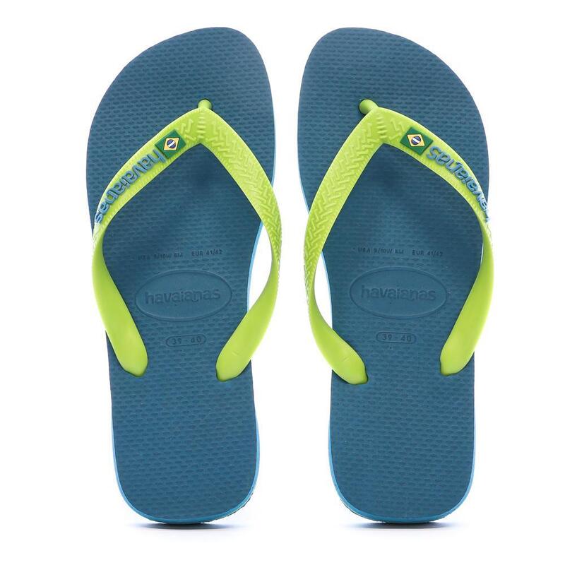 Flip-flops Havaianas Model Brasil Logo Culoare Verde
