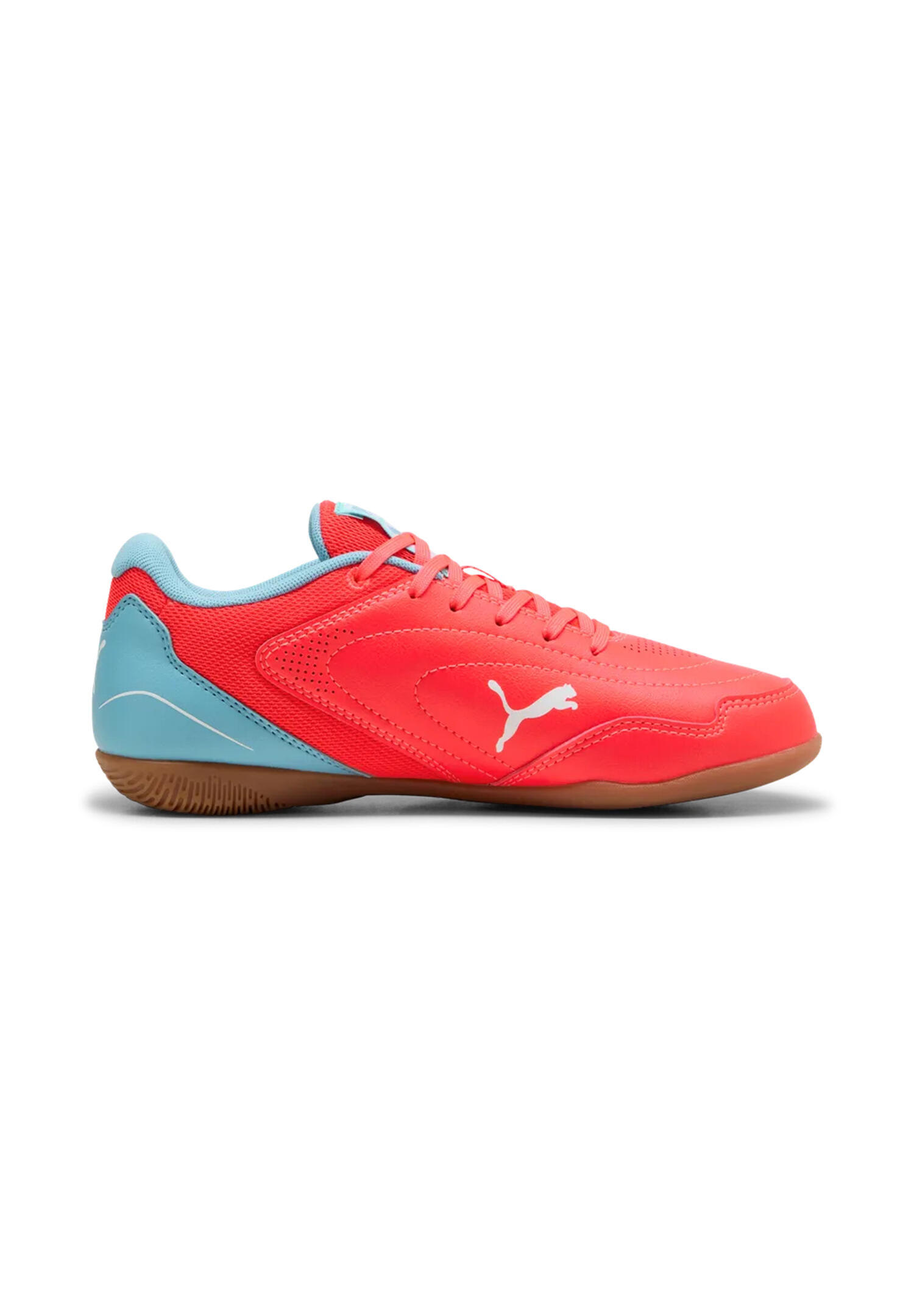 Puma Kinder Truco IV JR Fußballschuh Sneaker Hallenschuh 108970 09 Rot/Blau 2/5