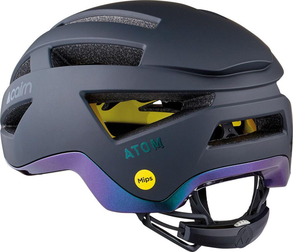 Cairn Atom Mips Road Casco nero/viola 2/4