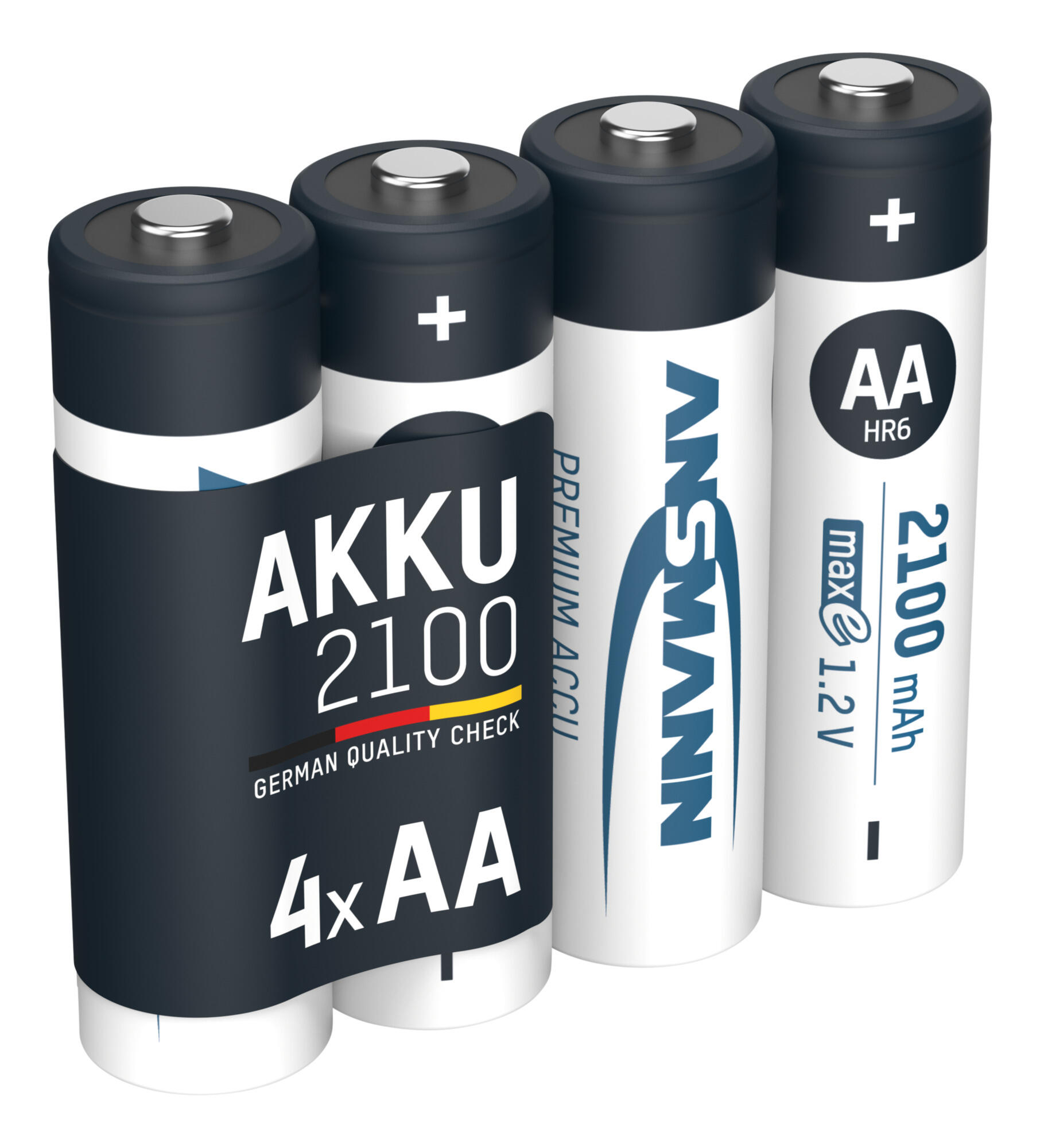Mignon AA Akku 2100 mAh Geringe Selbstentladung 1/7