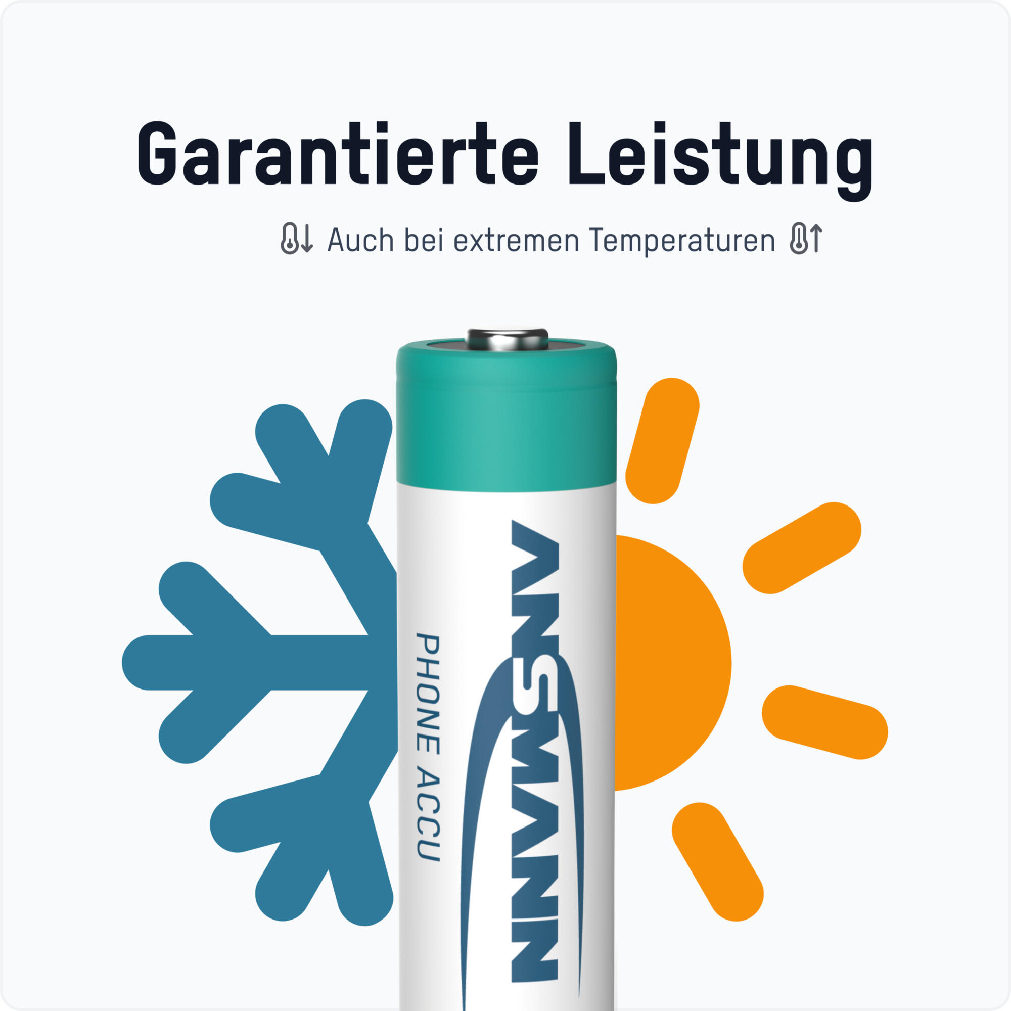Telefon Akku Mignon AA LR06 1300 mAh 1,2V Ni-MH, 2 Stück 3/7