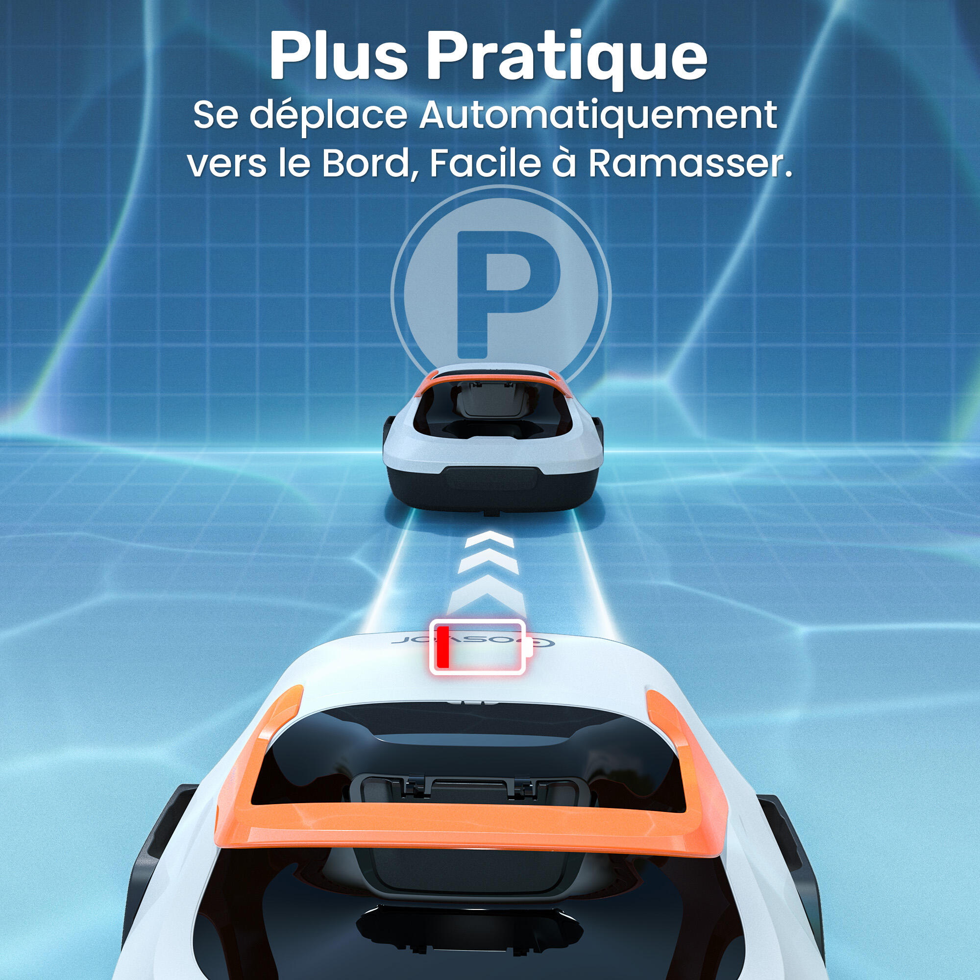 Gosvor LiteVac 800 Draadloze robotzwembadreiniger 7/10