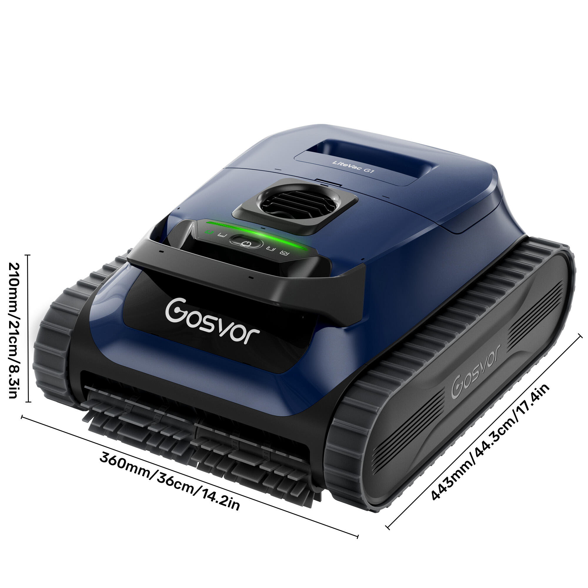 Gosvor LiteVac G1 Robot nettoyeur de piscine sans fil 10/10