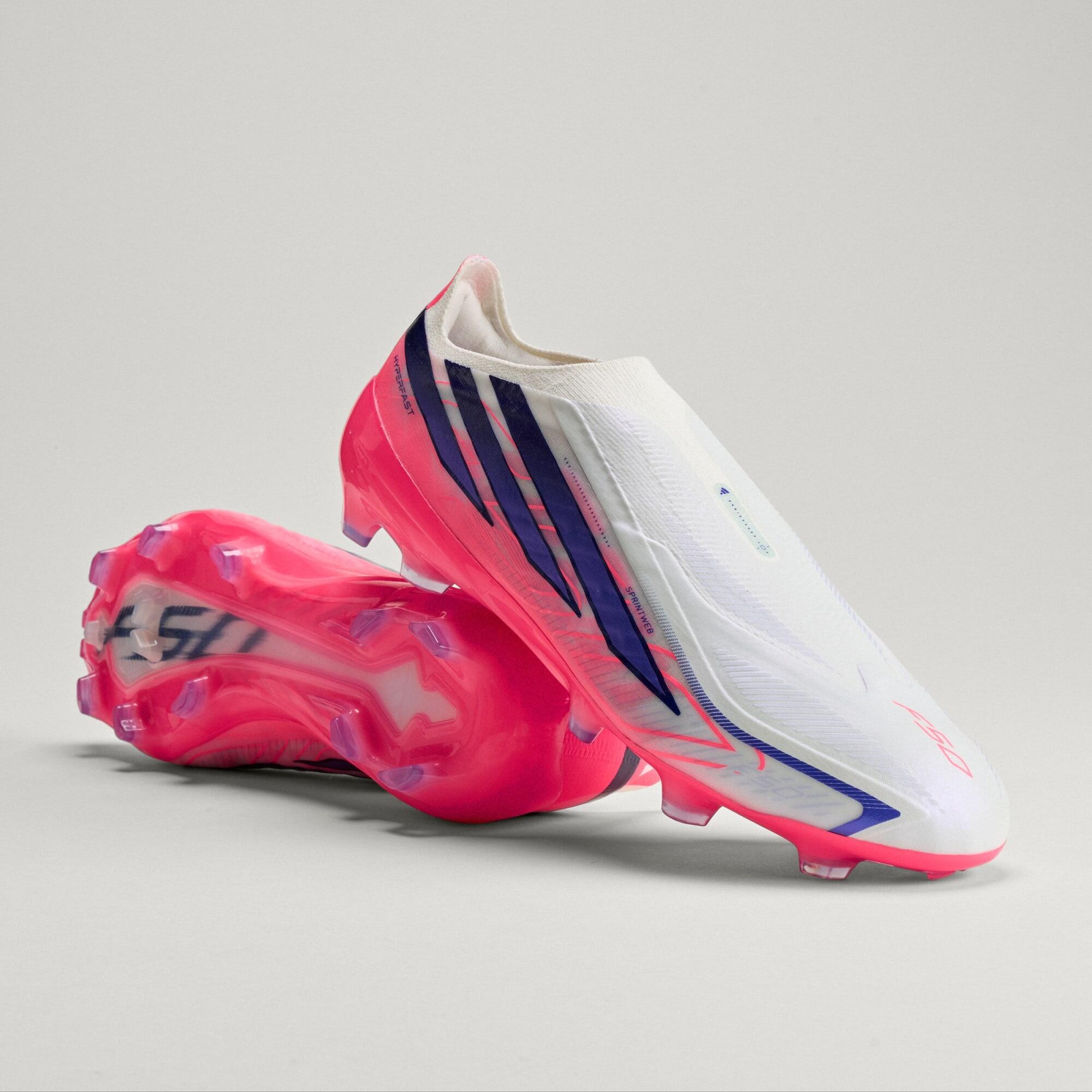 Chaussure de football sans lacets F50 Hyperfast Pro terrain souple 7/7