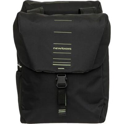 Coppia di borse da bicicletta Vigo Double Racktime 2.0 nero-verde