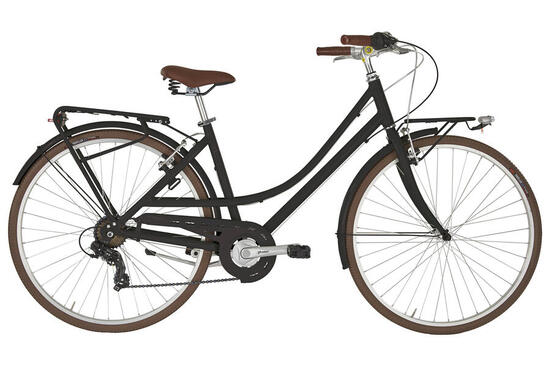 Bicicletta da città FREETIME 28 pollici Lady oliva
