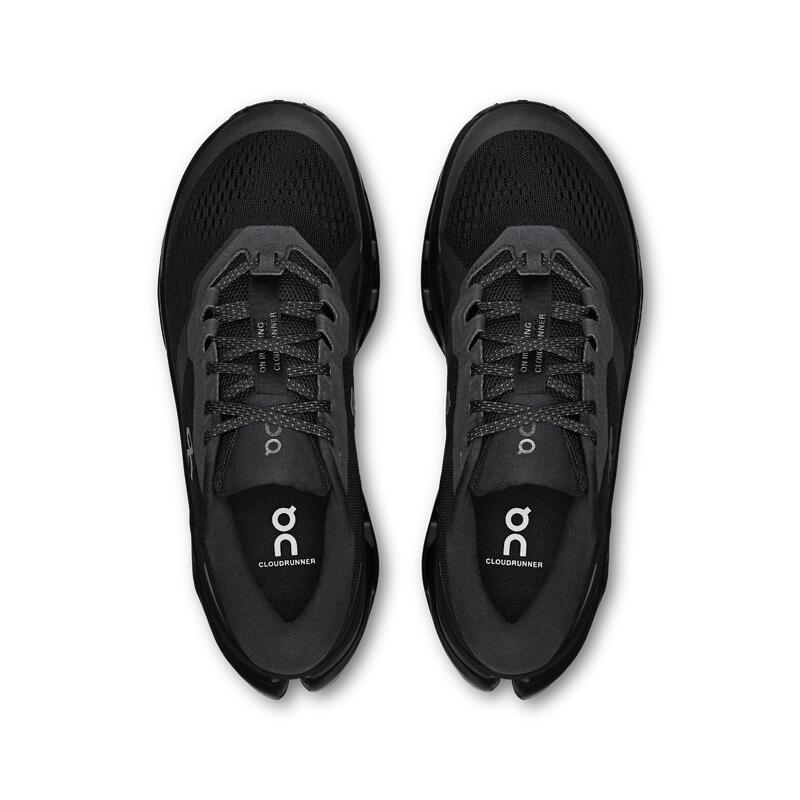 Pantofi alergare On Cloudrunner 3 Wide - cushioning stabil pe șosea - Black | B…