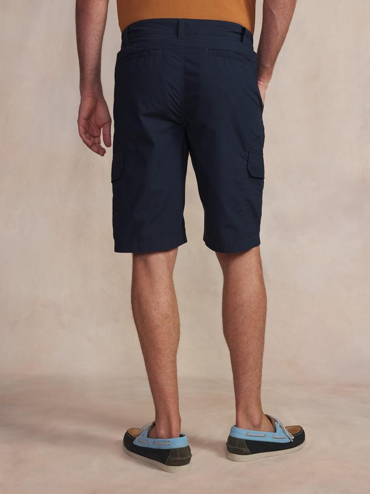 Bermuda - Homme - ceinture semi-élastiquée - Vidalber - bleu marine 2/5