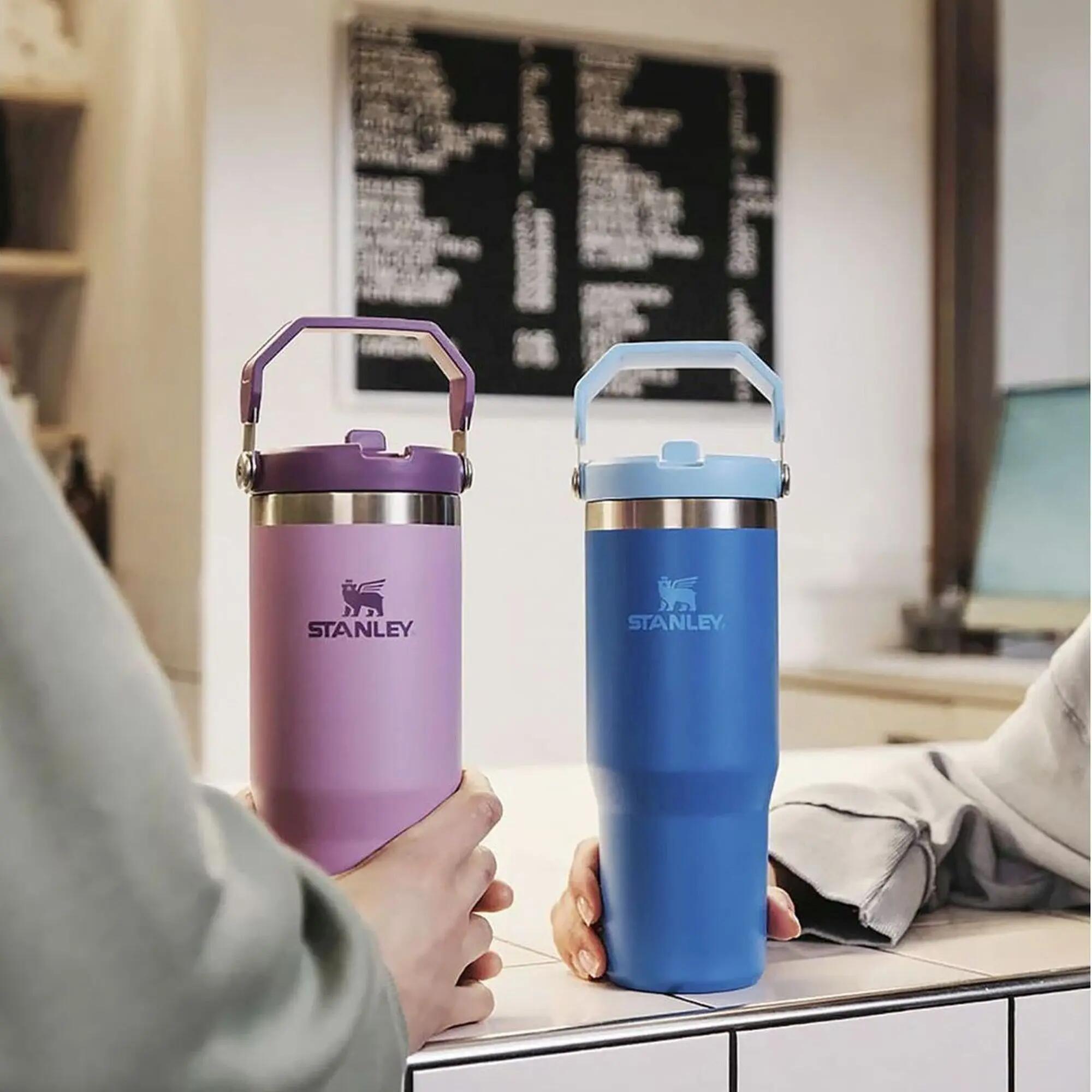 sporturi în aer liber - Paharul IceFlow™ Flip Straw 0,89 L - Azure 4/5