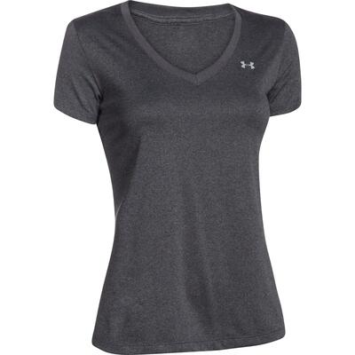 Dames-t-shirt met korte mouwen under armour tech ssv grijs
