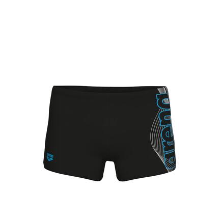 Short de bain - natation - homme - résistant au chlore - gris