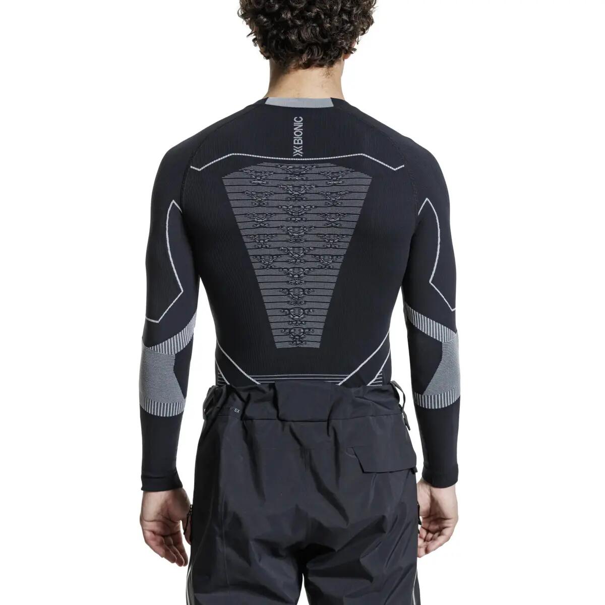 X-Bionic Energy Accumulator Camisola de manga comprida Preto/Cinza 4/5
