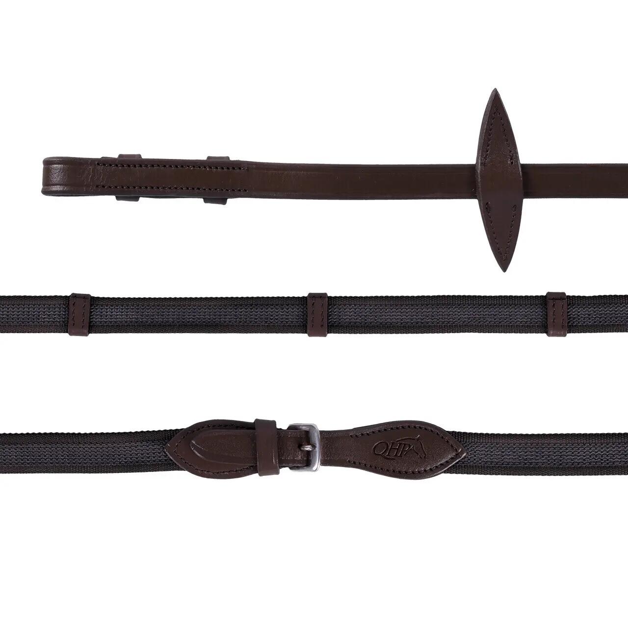 Pferdezügel Super Grip und Stops QHP 2/2