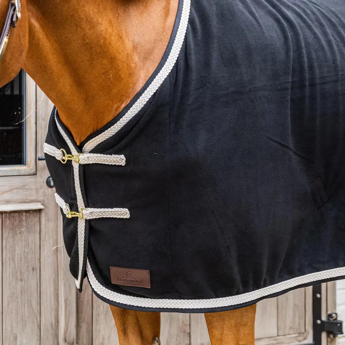 Couverture polaire pour cheval en corde tressée Kentucky Horsewear 3/5