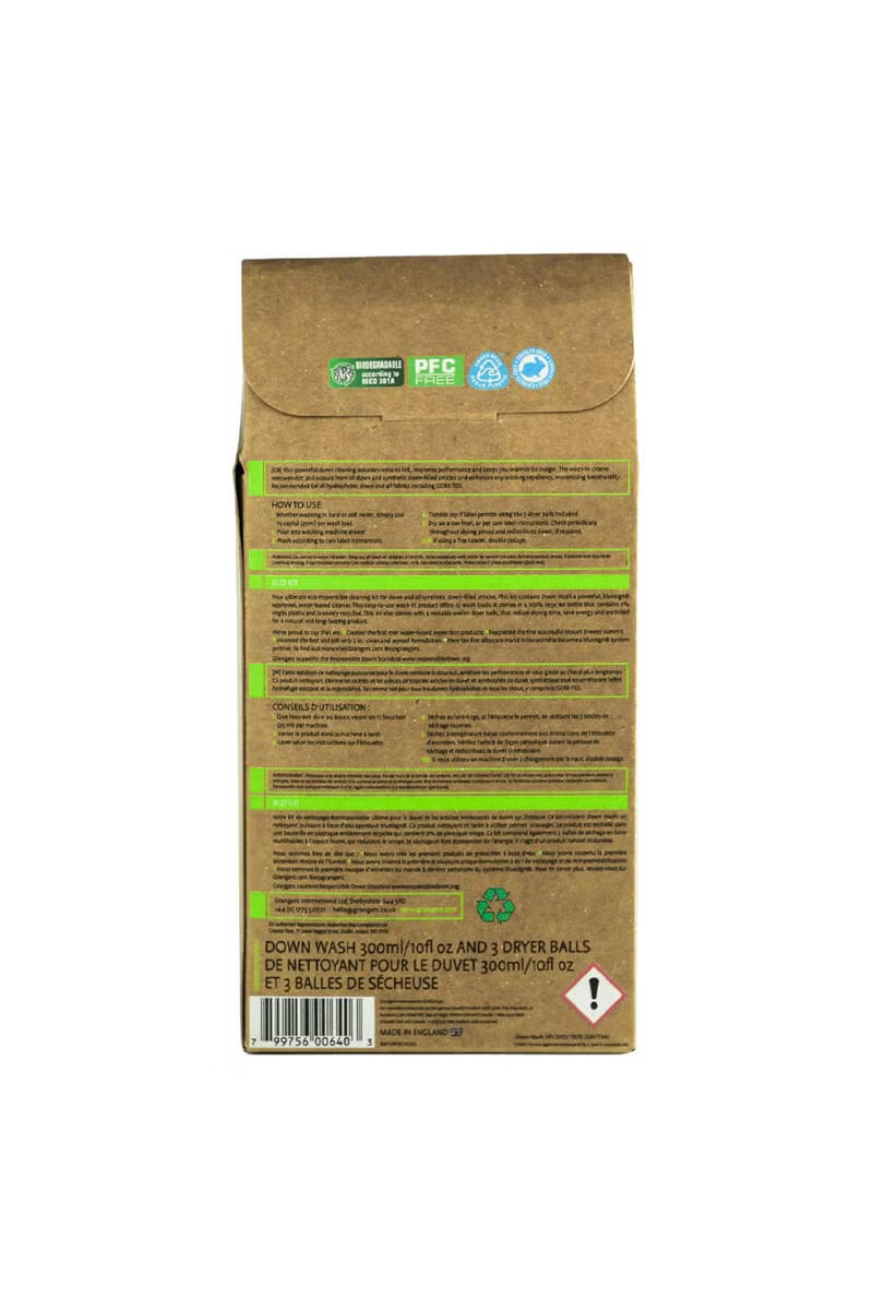 Zestaw do prania odzieży I sprzętu turystycznego Down Wash Kit 2/2