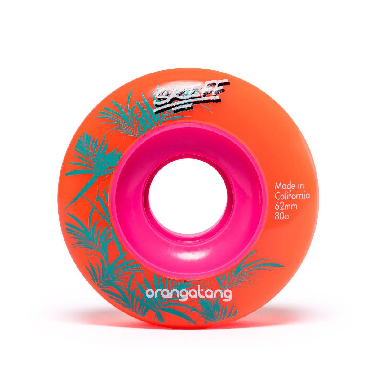 Skateboard Wielen - Sk8 - Skiff - 62 mm 80a - Orangatang 2/3