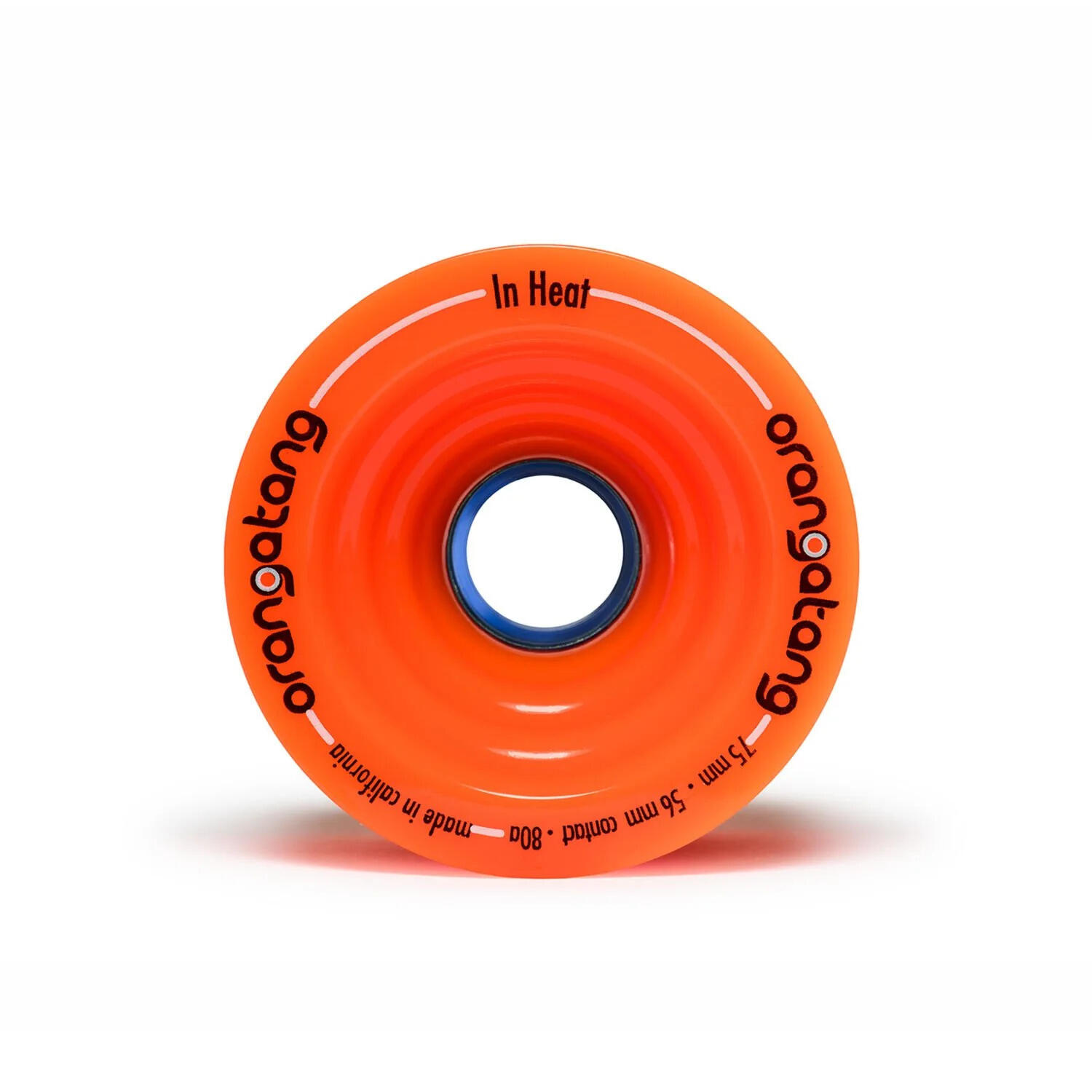 Ruedas Skateboard - In Heat - 75 mm 80a - Orangatang 2/4