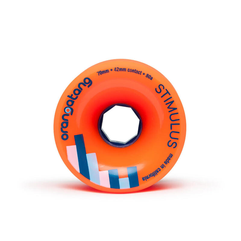 Roți Skateboard - Sk8 - Stimulus - 70 mm 80a - Orangatang