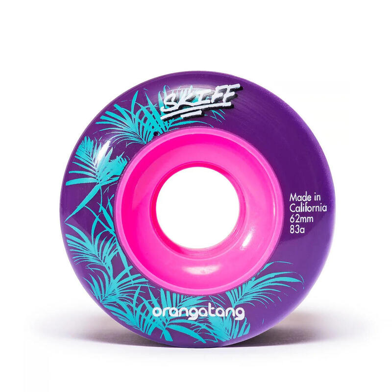 Roți Skateboard - Sk8 - Skiff - 62 mm 83a - Orangatang
